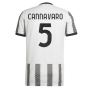 2022-2023 Juventus Home Shirt (CANNAVARO 5)