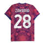 2022-2023 Juventus Third Shirt (ZAKARIA 28)
