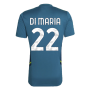 2022-2023 Juventus Training Shirt (Active Teal) (DI MARIA 22)