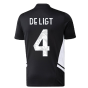 2022-2023 Juventus Training Shirt (Black) (DE LIGT 4)