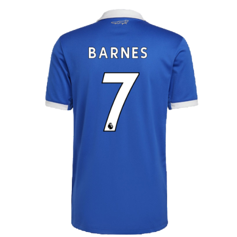 2022-2023 Leicester City Home Shirt (BARNES 7)