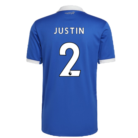 2022-2023 Leicester City Home Shirt (JUSTIN 2)