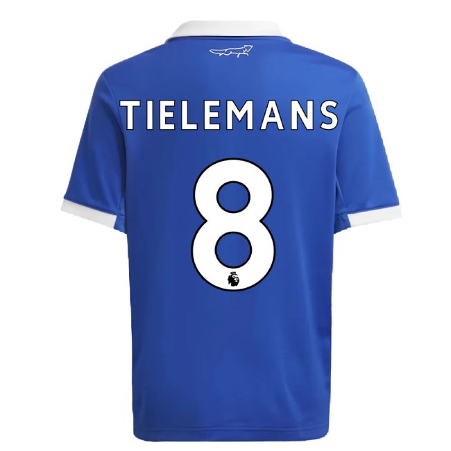 2022-2023 Leicester City Home Shirt (Kids) (TIELEMANS 8)