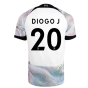 2022-2023 Liverpool Away Shirt (Kids) (DIOGO J 20)