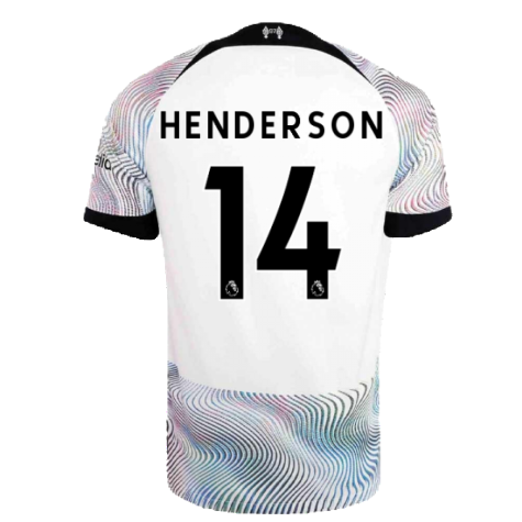 2022-2023 Liverpool Away Shirt (Kids) (HENDERSON 14)