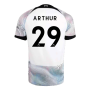 2022-2023 Liverpool Away Vapor Player Issue Shirt (ARTHUR 29)