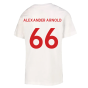 2022-2023 Liverpool Crest Tee (White) (ALEXANDER ARNOLD 66)