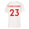 2022-2023 Liverpool Crest Tee (White) (CARRAGHER 23)