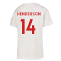 2022-2023 Liverpool Crest Tee (White) - Kids (HENDERSON 14)