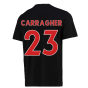 2022-2023 Liverpool Graphic Tee (Black) (CARRAGHER 23)