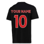 2022-2023 Liverpool Graphic Tee (Black) (Your Name)