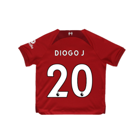 2022-2023 Liverpool Home Little Boys Mini Kit (DIOGO J 20)