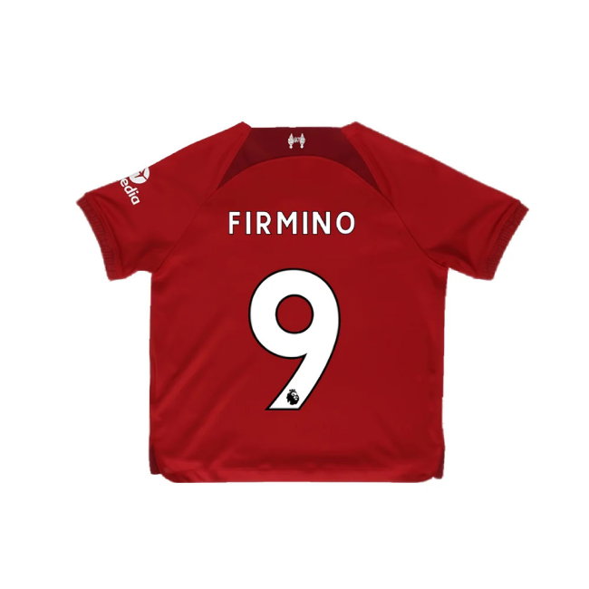 2022-2023 Liverpool Home Little Boys Mini Kit (FIRMINO 9)