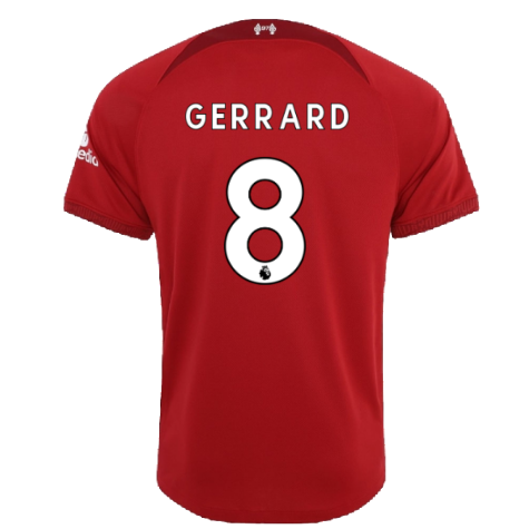 2022-2023 Liverpool Home Shirt (GERRARD 8)