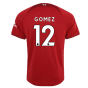 2022-2023 Liverpool Home Shirt (Kids) (GOMEZ 12)