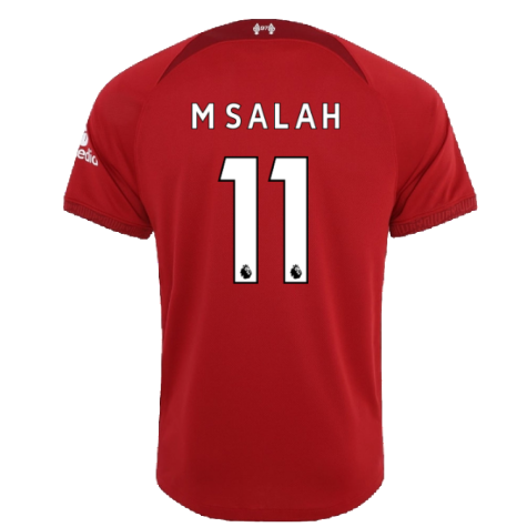 2022-2023 Liverpool Home Shirt (M SALAH 11)
