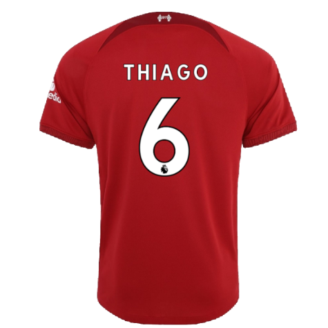 2022-2023 Liverpool Home Shirt (THIAGO 6)
