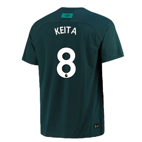 2022-2023 Liverpool Mens Football T-Shirt (Green) (KEITA 8)
