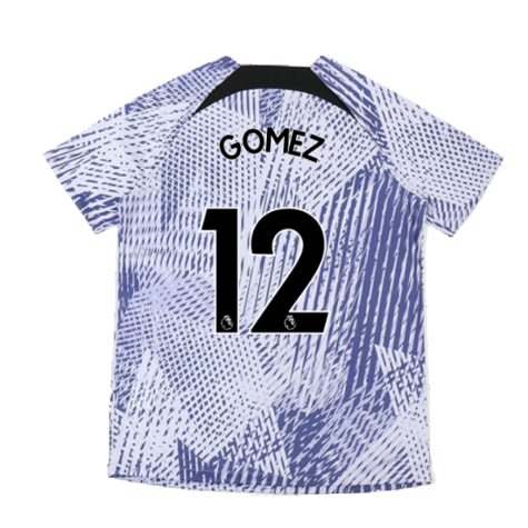 2022-2023 Liverpool Pre-Match Training Shirt (Pure Violet) (GOMEZ 12)