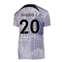 2022-2023 Liverpool Pre-Match Training Shirt (Pure Violet) - Kids (DIOGO J 20)