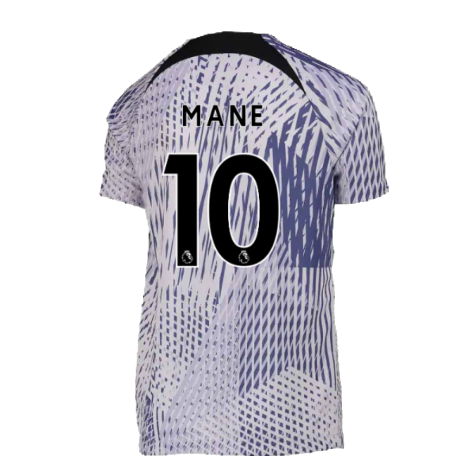 2022-2023 Liverpool Pre-Match Training Shirt (Pure Violet) - Kids (MANE 10)