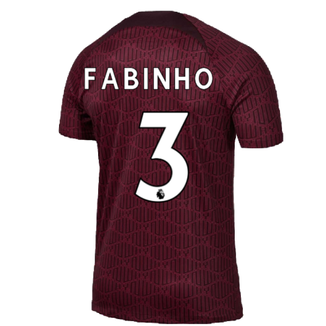 2022-2023 Liverpool Pre-Match Training Shirt (Red) (FABINHO 3)