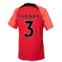 2022-2023 Liverpool Strike Training Jersey (Red) (FABINHO 3)