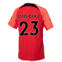 2022-2023 Liverpool Strike Training Jersey (Red) (LUIS DIAZ 23)