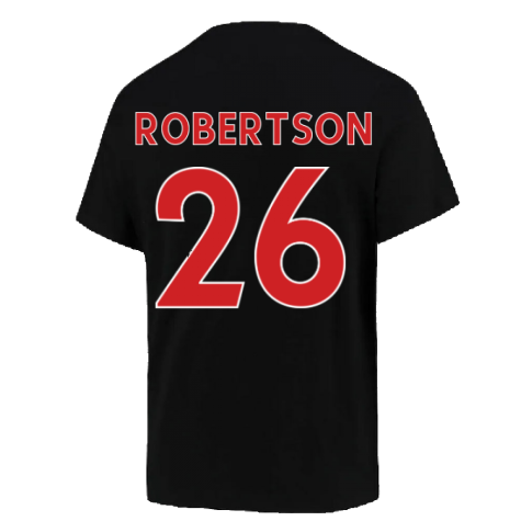 2022-2023 Liverpool Swoosh Tee (Black) (ROBERTSON 26)