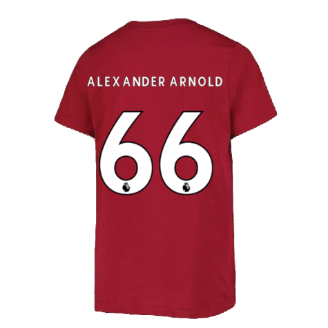 2022-2023 Liverpool Swoosh Tee (Red) - Kids (ALEXANDER ARNOLD 66)