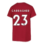 2022-2023 Liverpool Swoosh Tee (Red) - Kids (CARRAGHER 23)