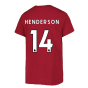 2022-2023 Liverpool Swoosh Tee (Red) - Kids (HENDERSON 14)