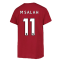 2022-2023 Liverpool Swoosh Tee (Red) (M SALAH 11)