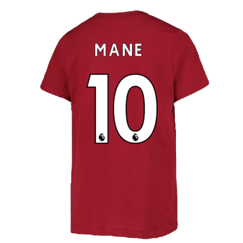 2022-2023 Liverpool Swoosh Tee (Red) (MANE 10)