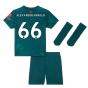 2022-2023 Liverpool Third Little Boys Mini Kit (ALEXANDER ARNOLD 66)