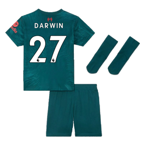 2022-2023 Liverpool Third Little Boys Mini Kit (DARWIN 27)
