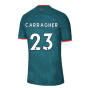 2022-2023 Liverpool Third Match DFADV Vapor Shirt (CARRAGHER 23)