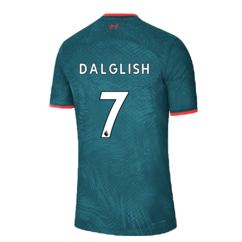 2022-2023 Liverpool Third Match DFADV Vapor Shirt (DALGLISH 7)
