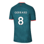 2022-2023 Liverpool Third Match DFADV Vapor Shirt (GERRARD 8)