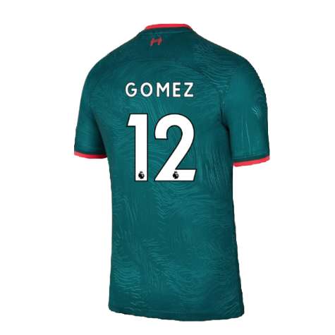 2022-2023 Liverpool Third Shirt (GOMEZ 12)