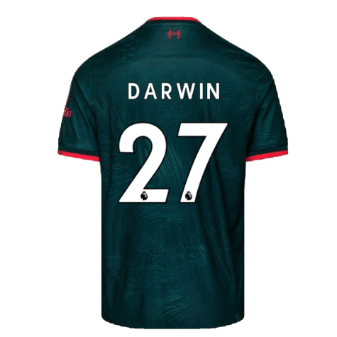 2022-2023 Liverpool Third Shirt (Kids) (DARWIN 27)