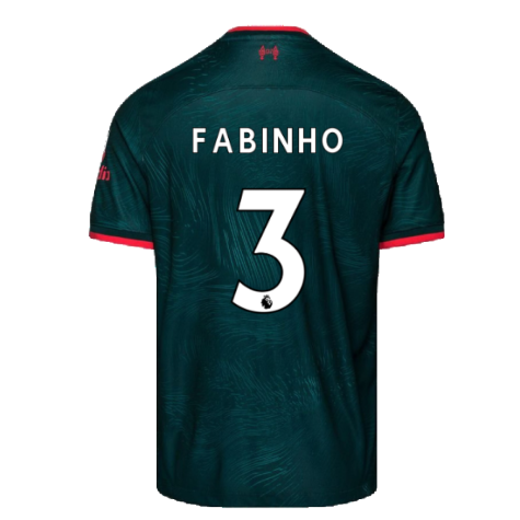 2022-2023 Liverpool Third Shirt (Kids) (FABINHO 3)