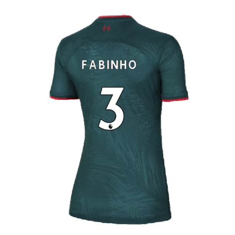 2022-2023 Liverpool Third Shirt (Ladies) (FABINHO 3)