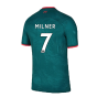 2022-2023 Liverpool Third Shirt (MILNER 7)