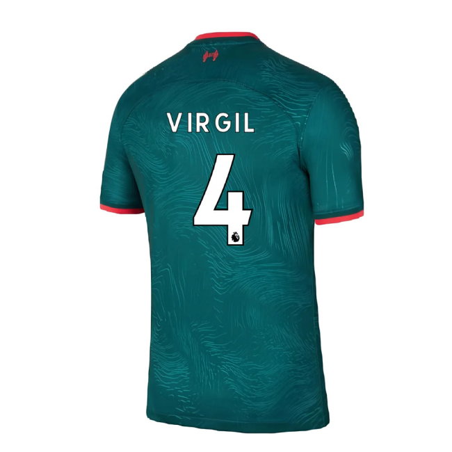2022-2023 Liverpool Third Shirt (VIRGIL 4)