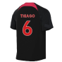 2022-2023 Liverpool Training Shirt (Black) (THIAGO 6)