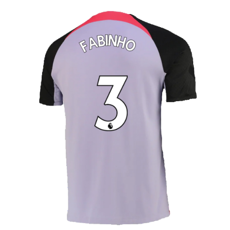 2022-2023 Liverpool Training Shirt (Purple Dawn) (FABINHO 3)