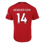 2022-2023 Liverpool Vapor Home Shirt (HENDERSON 14)