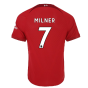 2022-2023 Liverpool Vapor Home Shirt (MILNER 7)