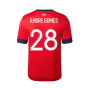 2022-2023 LOSC Lille Home Shirt (Andre Gomes 28)